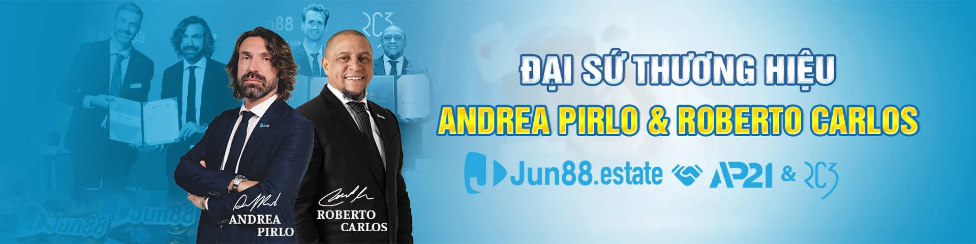 Jun88 Xtcpn ⭐️ Jun 88 - Link Jun88 Estate Mới Nhất 11/2025 7 Đại sứ thương hiệu Andrea Pirlo Roberto Carlos