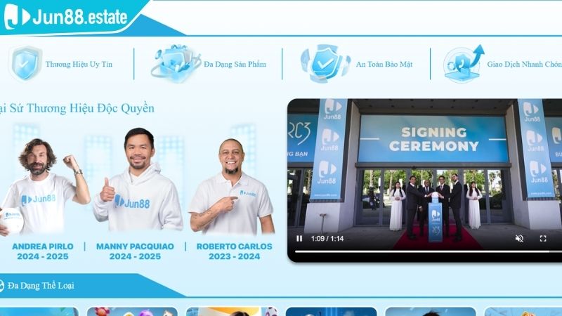 Jun88 Xtcpn ⭐️ Jun 88 - Link Jun88 Estate Mới Nhất 11/2025 36 Sức hấp dẫn của Jun88 đã được khẳng định qua đánh giá thực tế