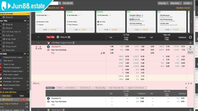 Thể Thao IM JUN88 Khám Phá Thế Giới Cá Cược Đỉnh Cao 2025 2 Yếu tố tạo nên sức hút riêng biệt của Thể Thao IM JUN88