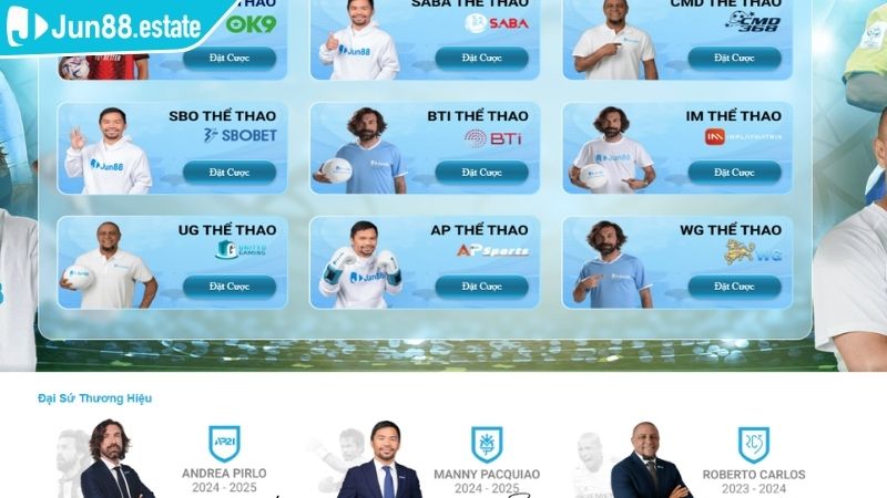 Thể Thao IM JUN88 Khám Phá Thế Giới Cá Cược Đỉnh Cao 2025 1 Tổng quan về sảnh Thể Thao IM JUN88