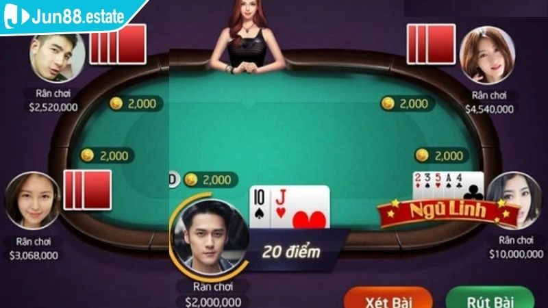 Cách tính điểm trong Xì dách JUN88